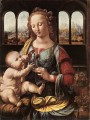 La Vierge de l’Oeillet Léonard de Vinci